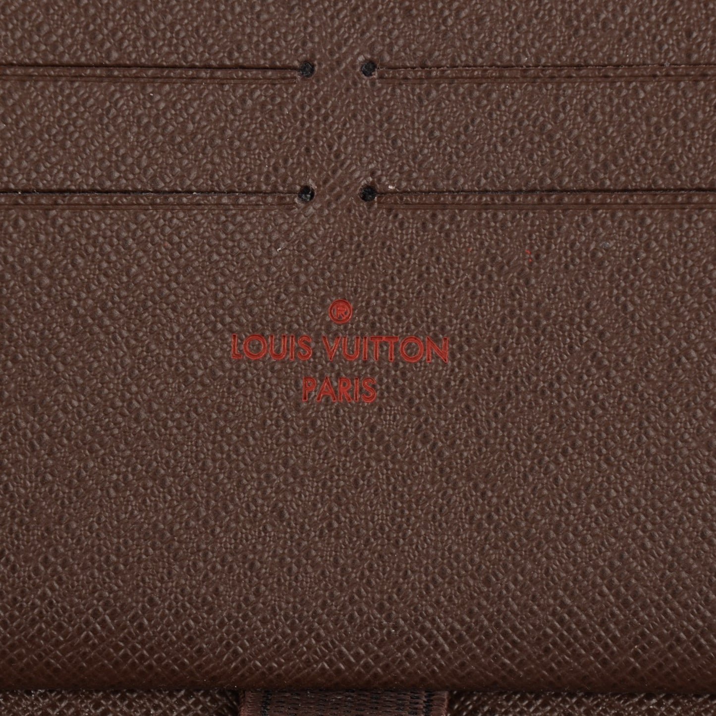 Damier Ebene Zippy Organizer Wallet