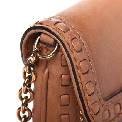 Gucci Calfskin Snaffle Bit Evening Bag Brown 17 of 19