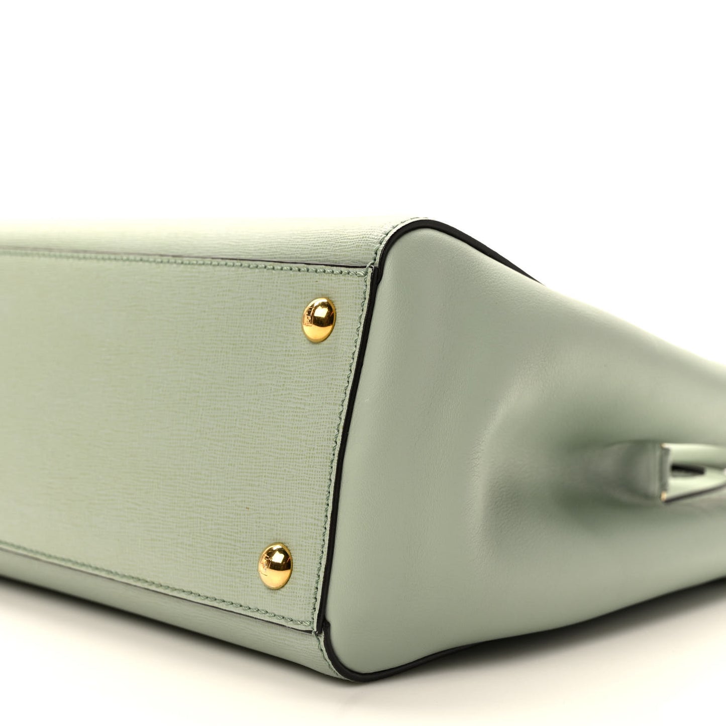 Vitello Elite Flamingo Petite 2Jours Tote Green