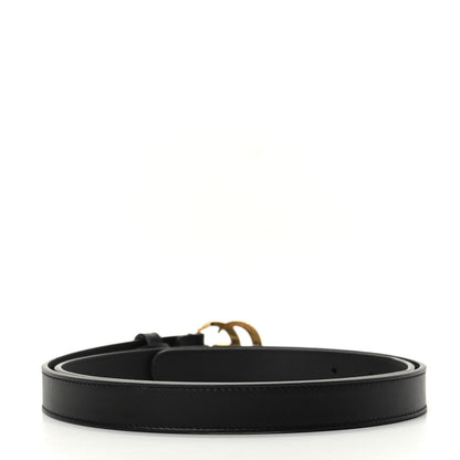 Gucci Calfskin Double G 20mm Belt 95 38 Black 2 of 5