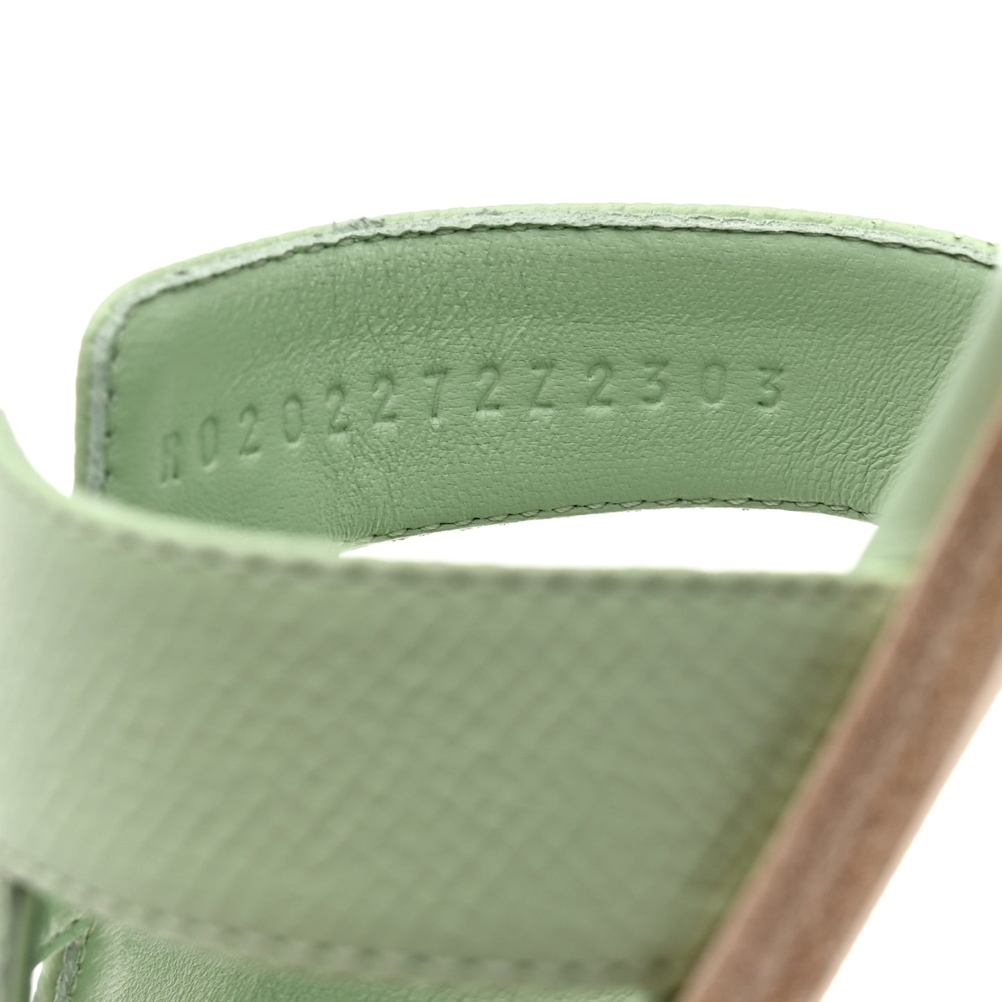 Epsom Oran Sandals 36 Vert Jade