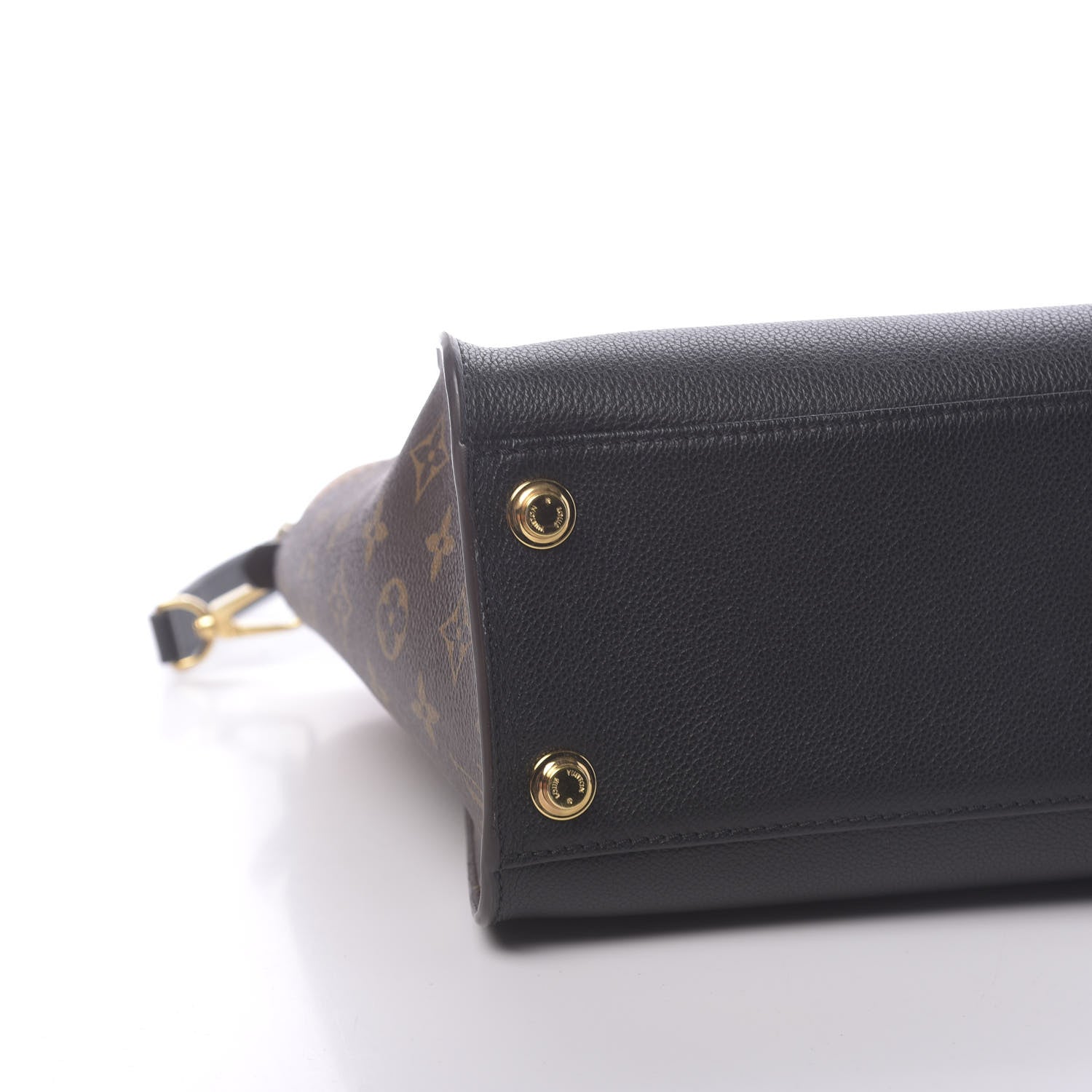 Louis Vuitton Calfskin Monogram On My Side Black 8 of 10