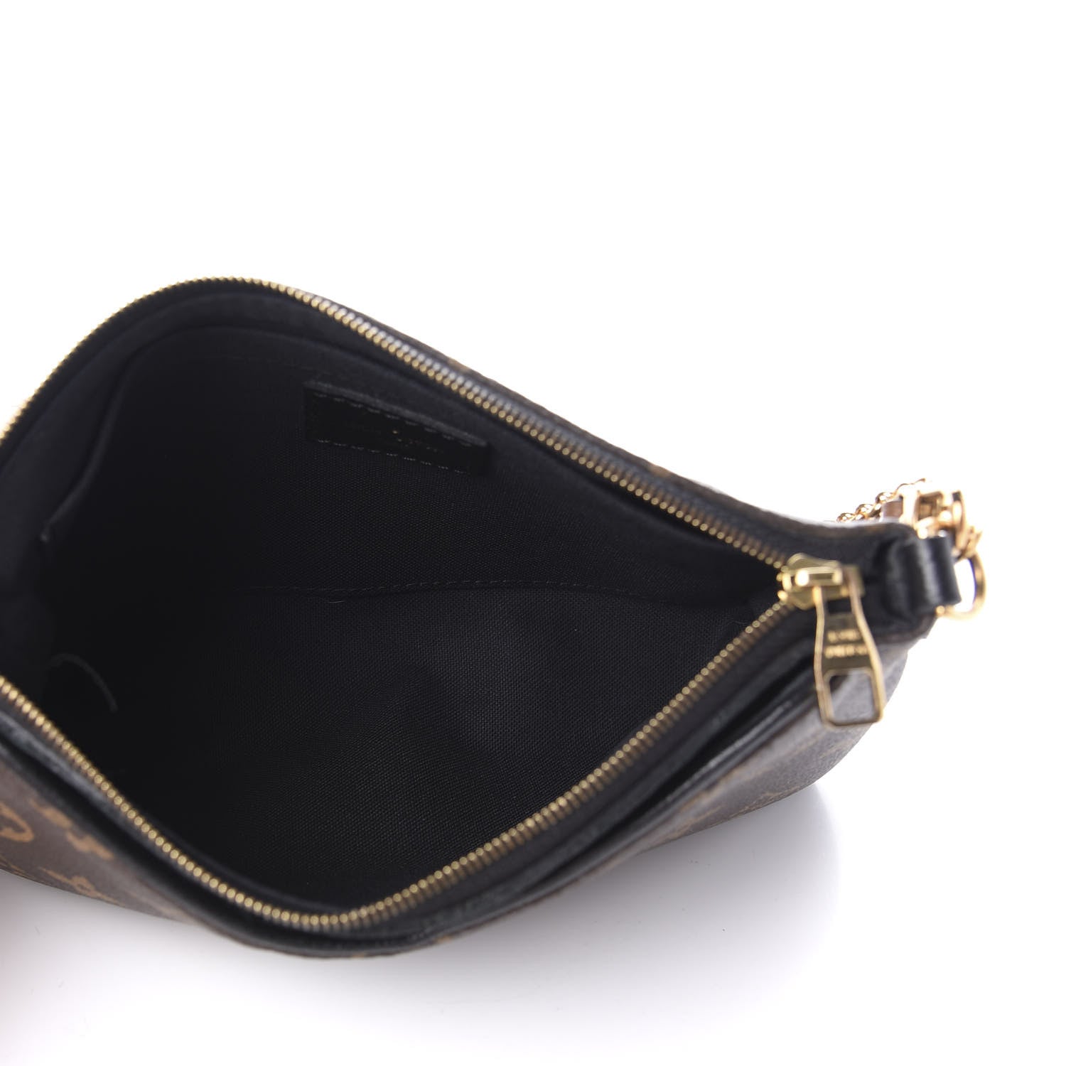 Louis Vuitton Monogram Pallas Clutch Black 5 of 12