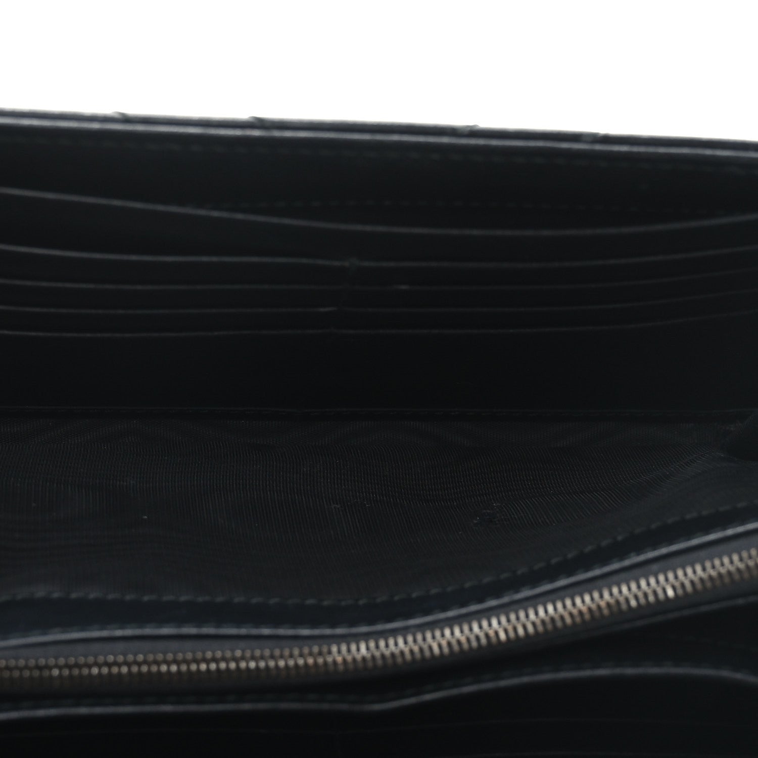 Gucci Calfskin Matelasse GG Marmont Chain Wallet Black 5 of 10