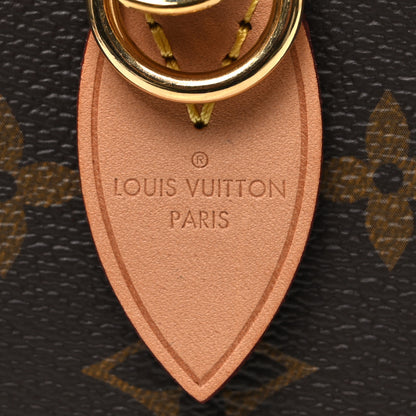 Louis Vuitton Monogram Speedy Bandouliere 20 Black 5 of 9