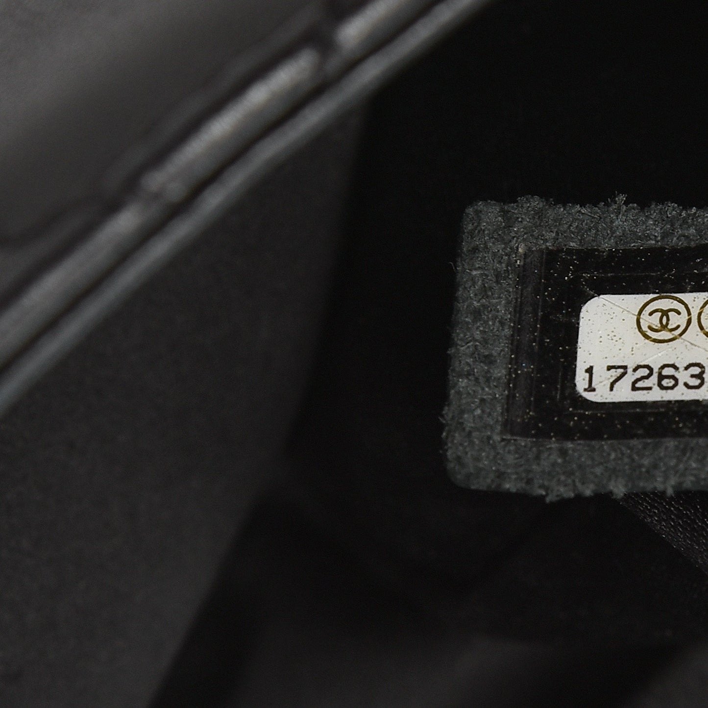 Lambskin Quilted Maxi 3 Flap Black