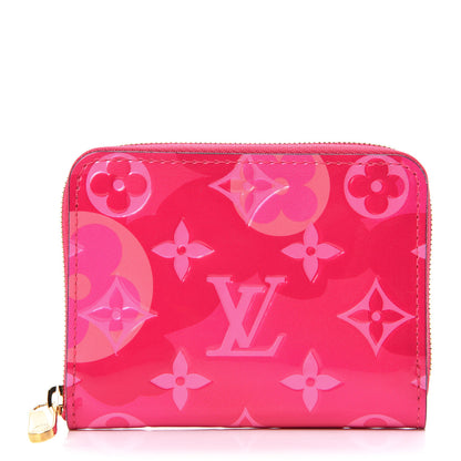 Louis Vuitton Vernis Valentine Zippy Coin Purse Fuchsia 1 of 7