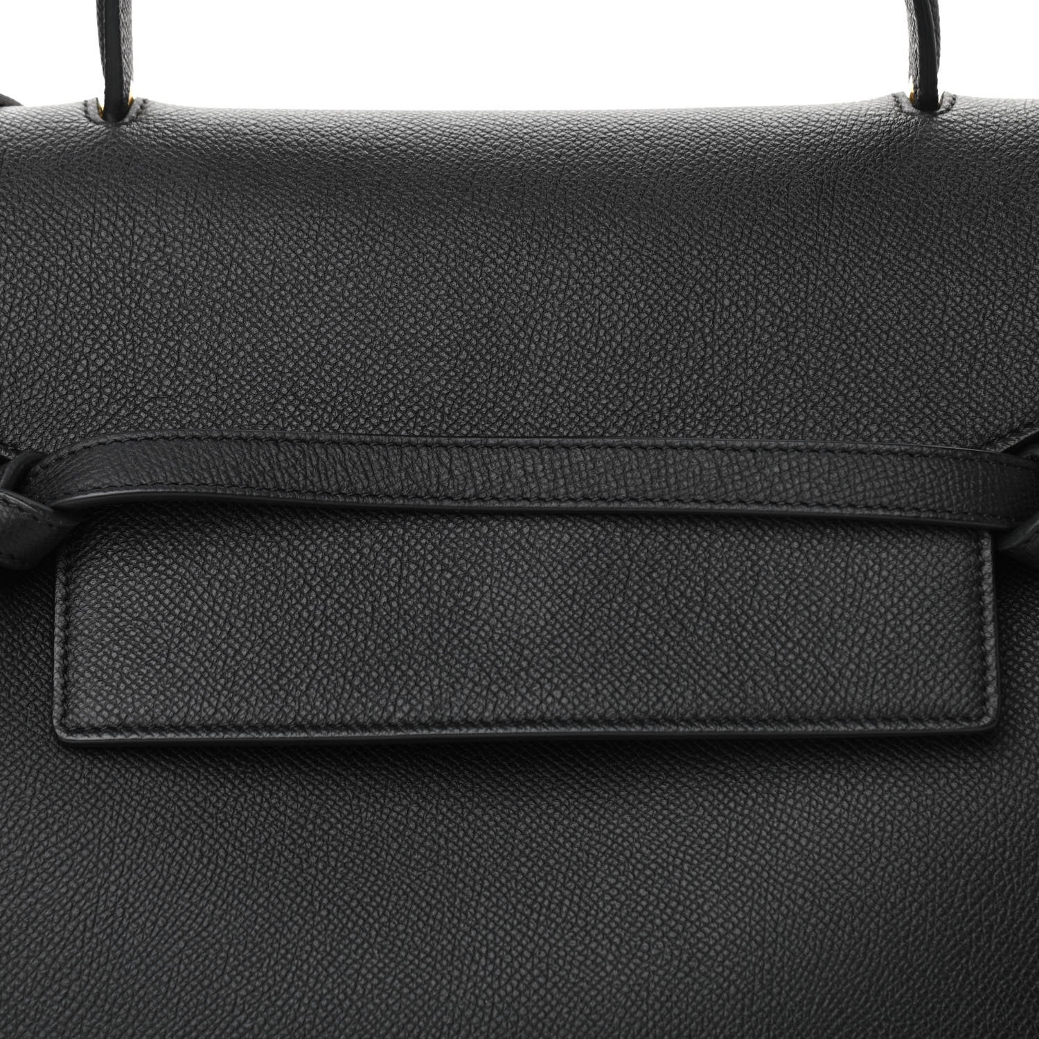 Celine Grained Calfskin Mini Belt Bag Black 8 of 11