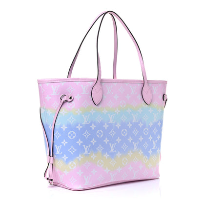 Louis Vuitton Monogram Escale Neverfull MM Pastel 2 of 4