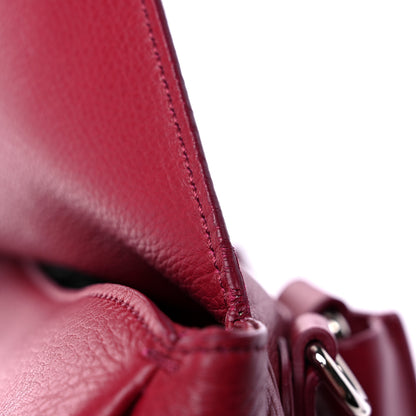 Givenchy Waxy Grained Calfskin Medium Pandora Pure Flap Bag Red 13 of 16