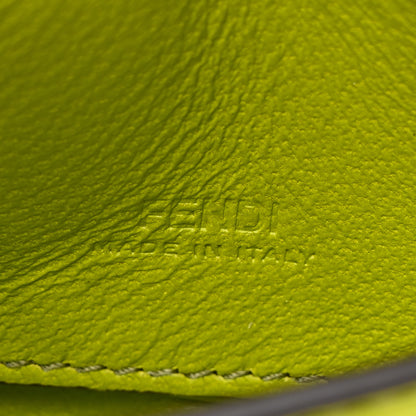 Fendi Nappa Matisse FF Embossed Nano Chain Baguette Wasabi 6 of 11
