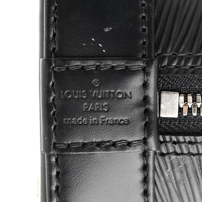 Louis Vuitton Epi Alma BB Black 6 of 13