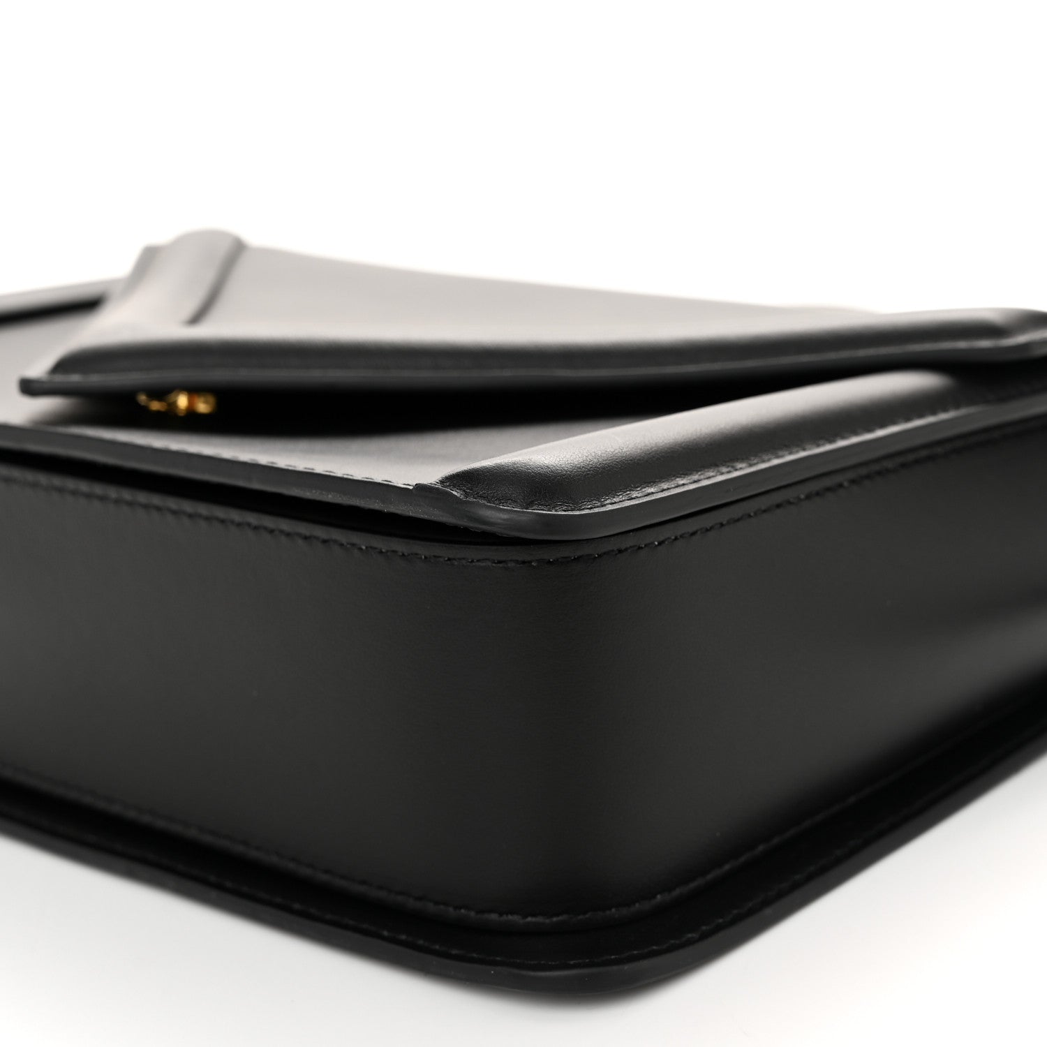Mansur Gavriel Smooth Calfskin M Frame Box Bag Black 9 of 10