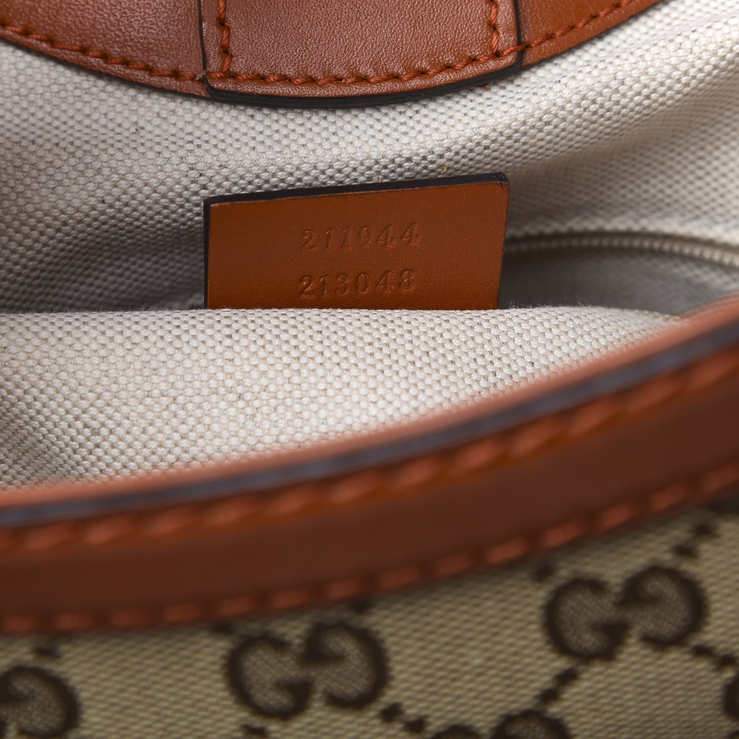 Gucci Monogram Medium Sukey Tote Orange 7 of 16