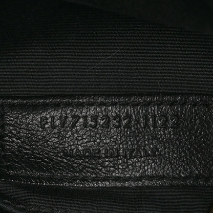 Saint Laurent Calfskin Matelasse Monogram Lou Camera Bag Deep Marine 7 of 11