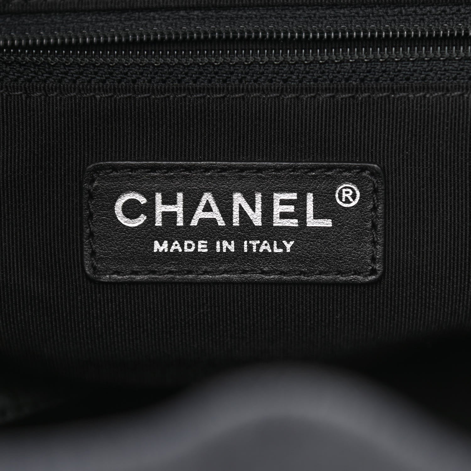 Chanel Denim Drawstring Backpack Blue 6 of 10