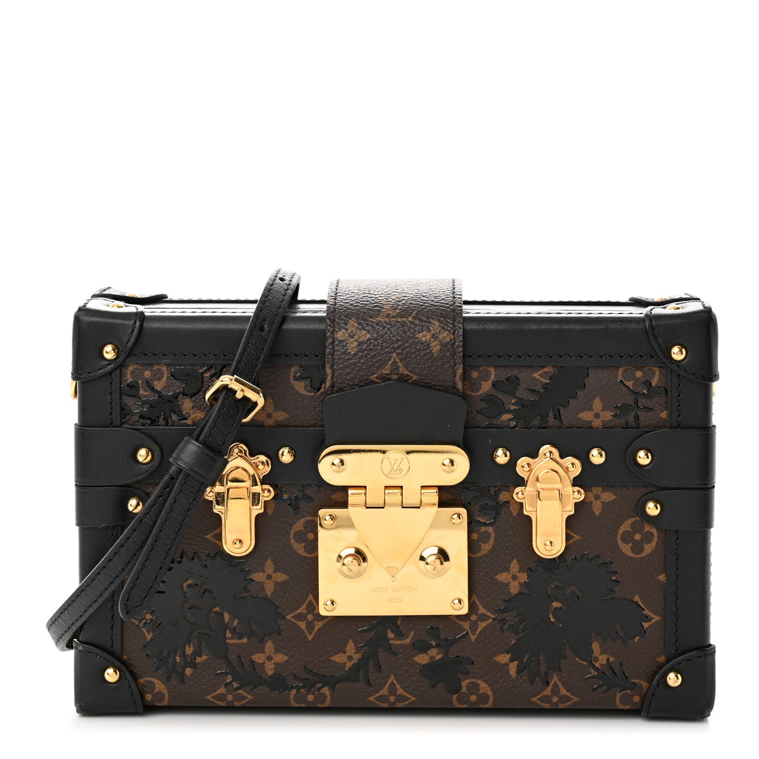 Louis Vuitton Monogram Blossom Petite Malle Black 1 of 16