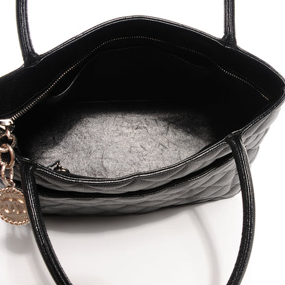 Chanel Caviar Medallion Tote Black 7 of 7
