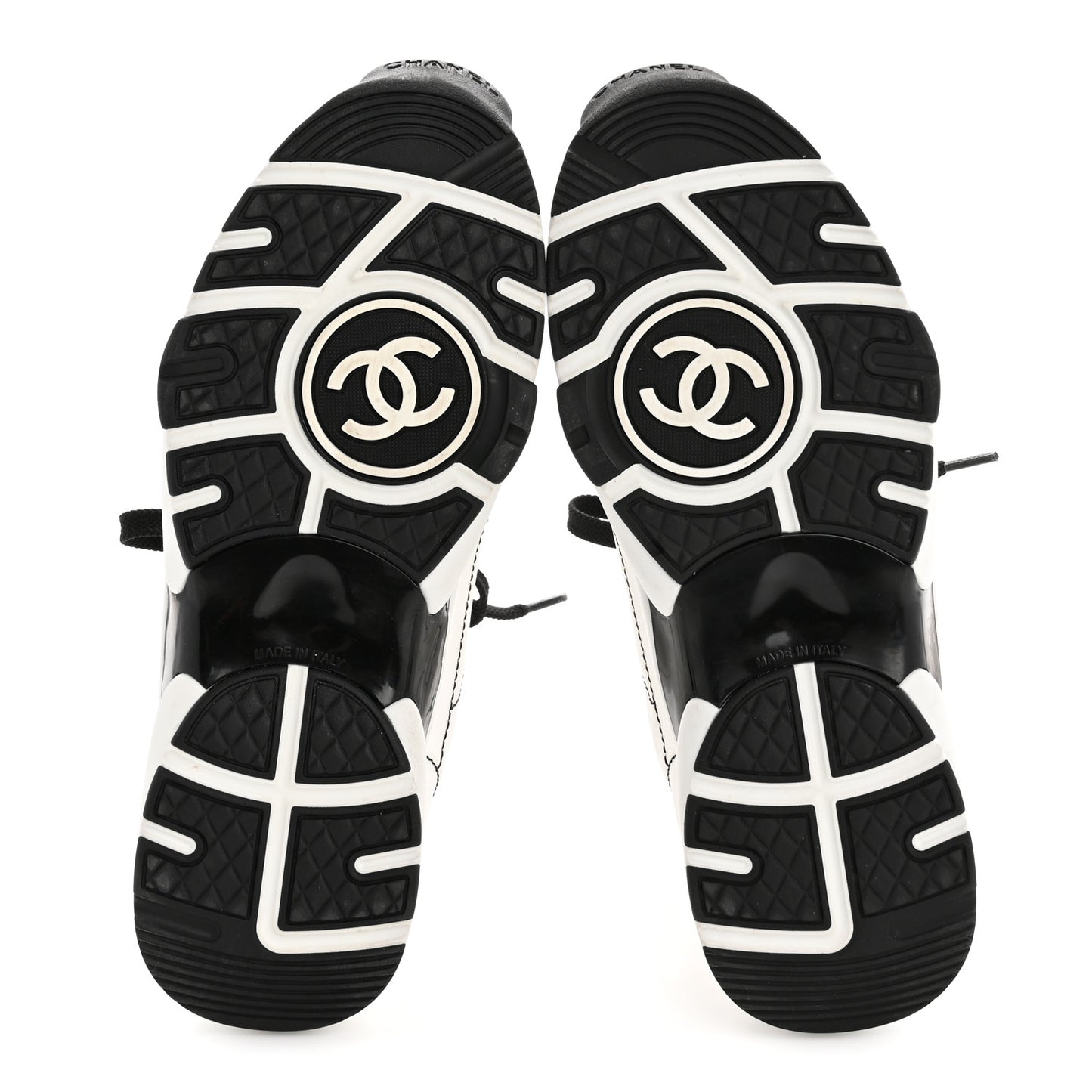 Cotton Womens CC Sneakers 38 White Black