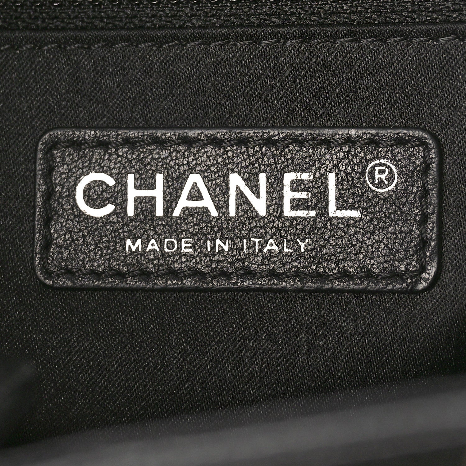 Chanel Caviar Quilted Petit Shopping Tote PST Black 6 of 10