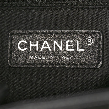 Chanel Caviar Quilted Petit Shopping Tote PST Black 6 of 10