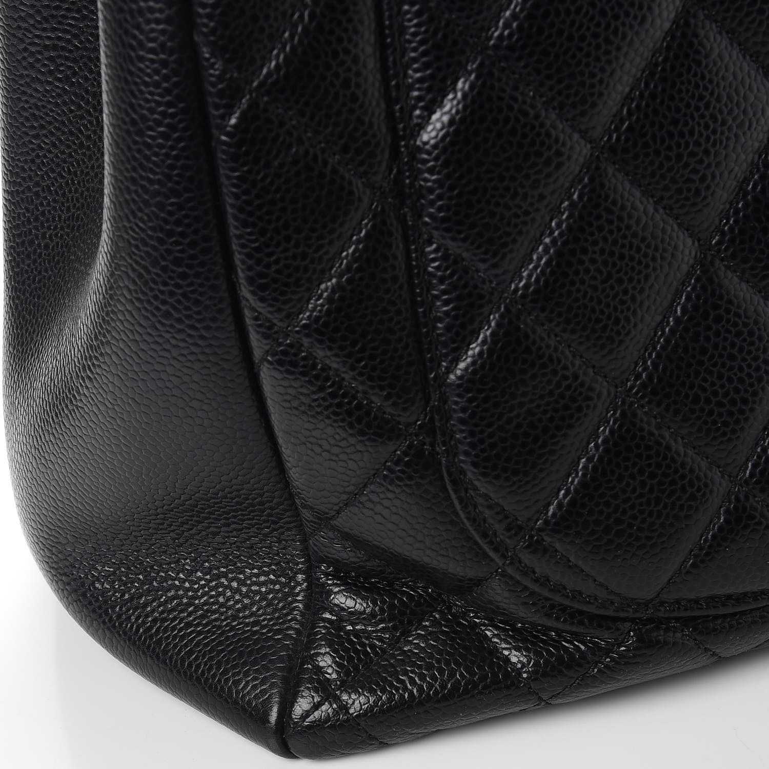 Chanel Caviar Quilted Grand Shopping Tote GST Black 11 of 14