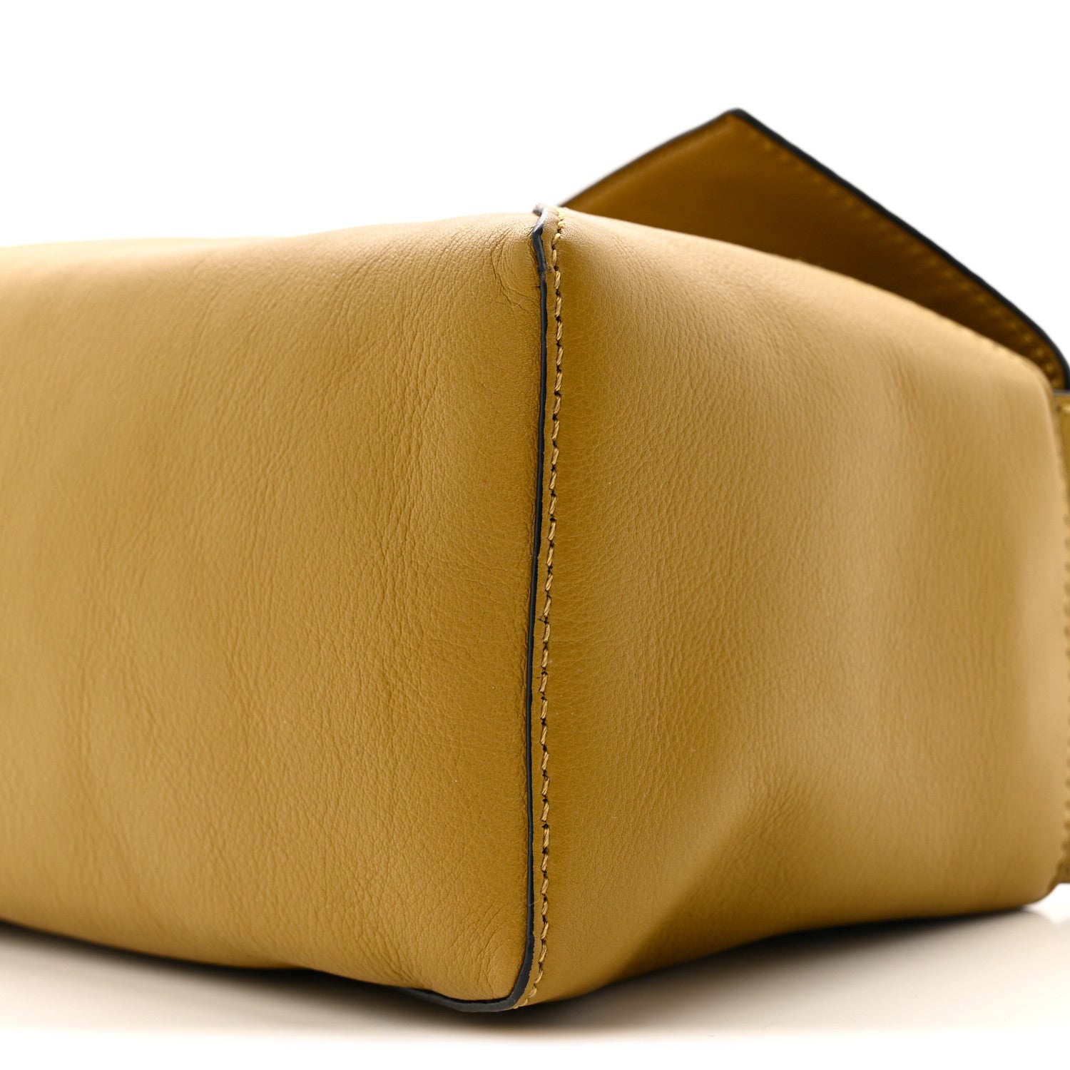 Loewe Calfskin Puzzle Hobo Ochre 1797005 – FASHIONPHILE