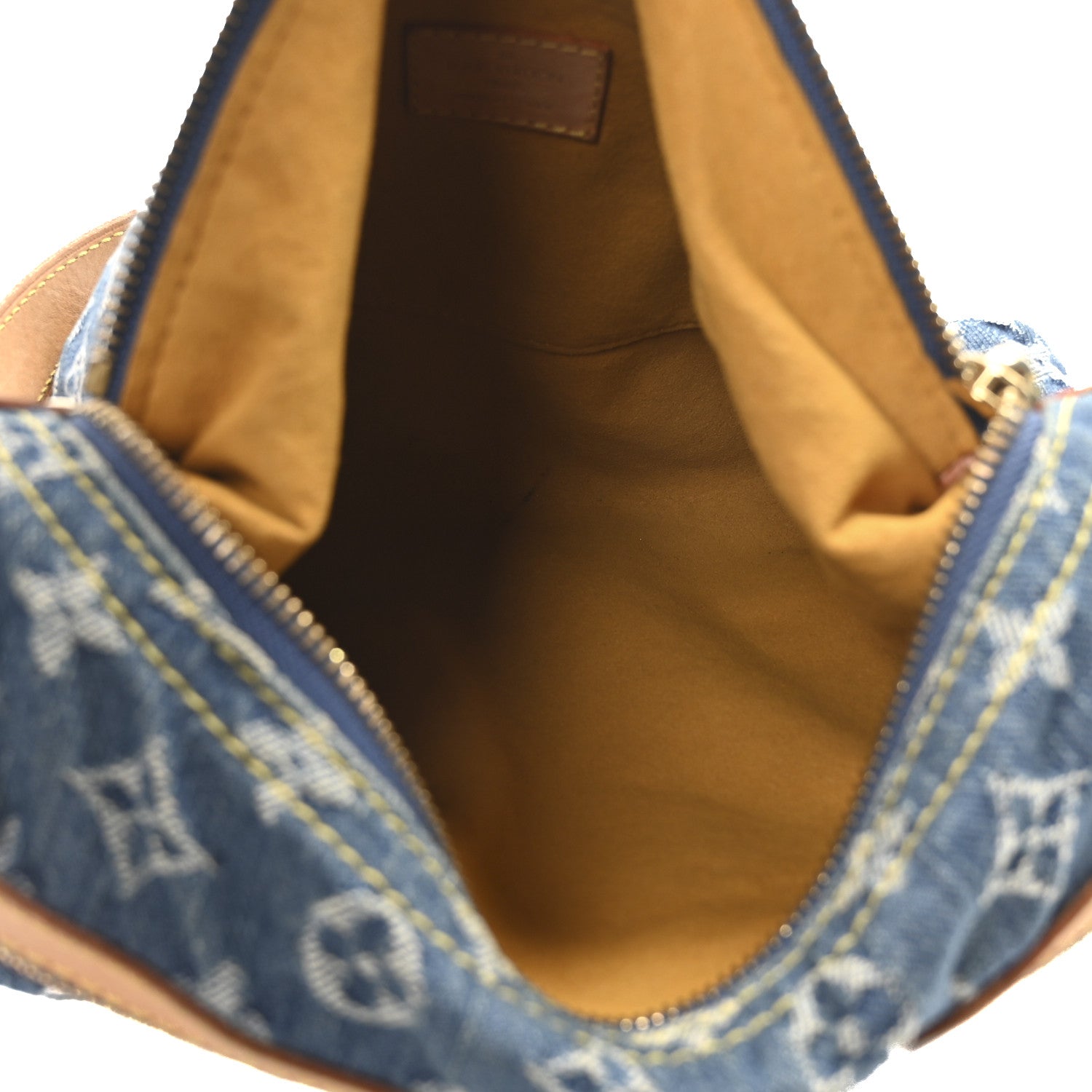 Louis Vuitton Monogram Denim Baggy PM Blue 5 of 10