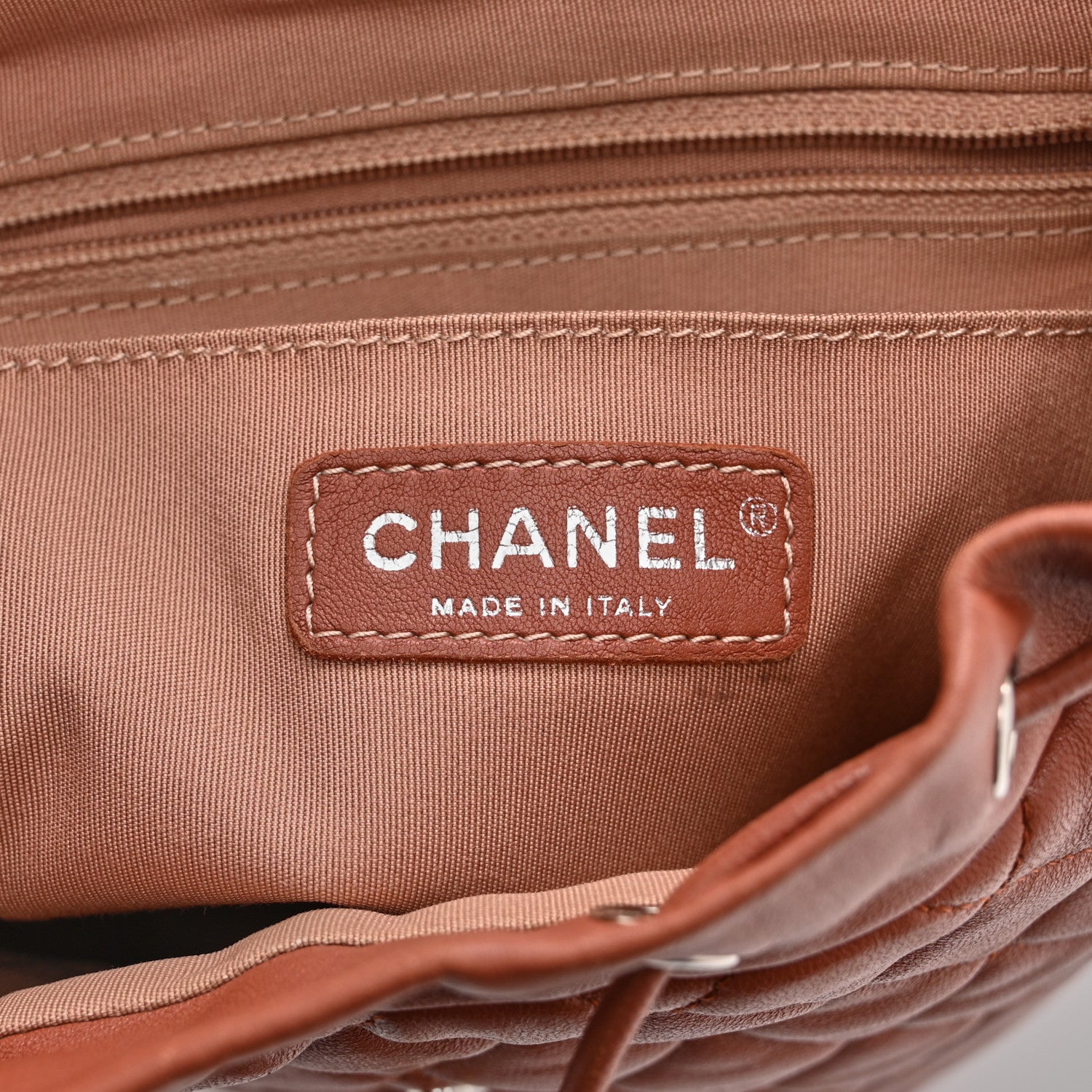 Chanel Lambskin Quilted Small Urban Spirit Backpack Brown 6 of 12