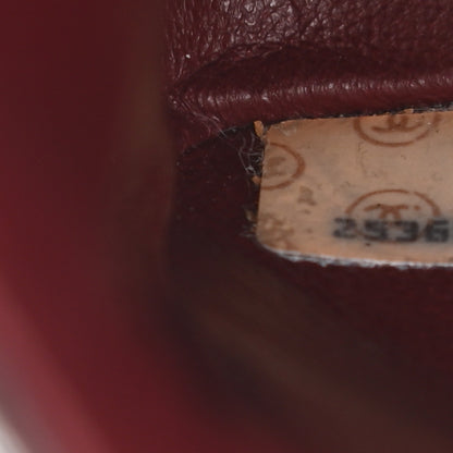 Chanel Lambskin Quilted Medium Double Flap Dark Brown 8 of 14