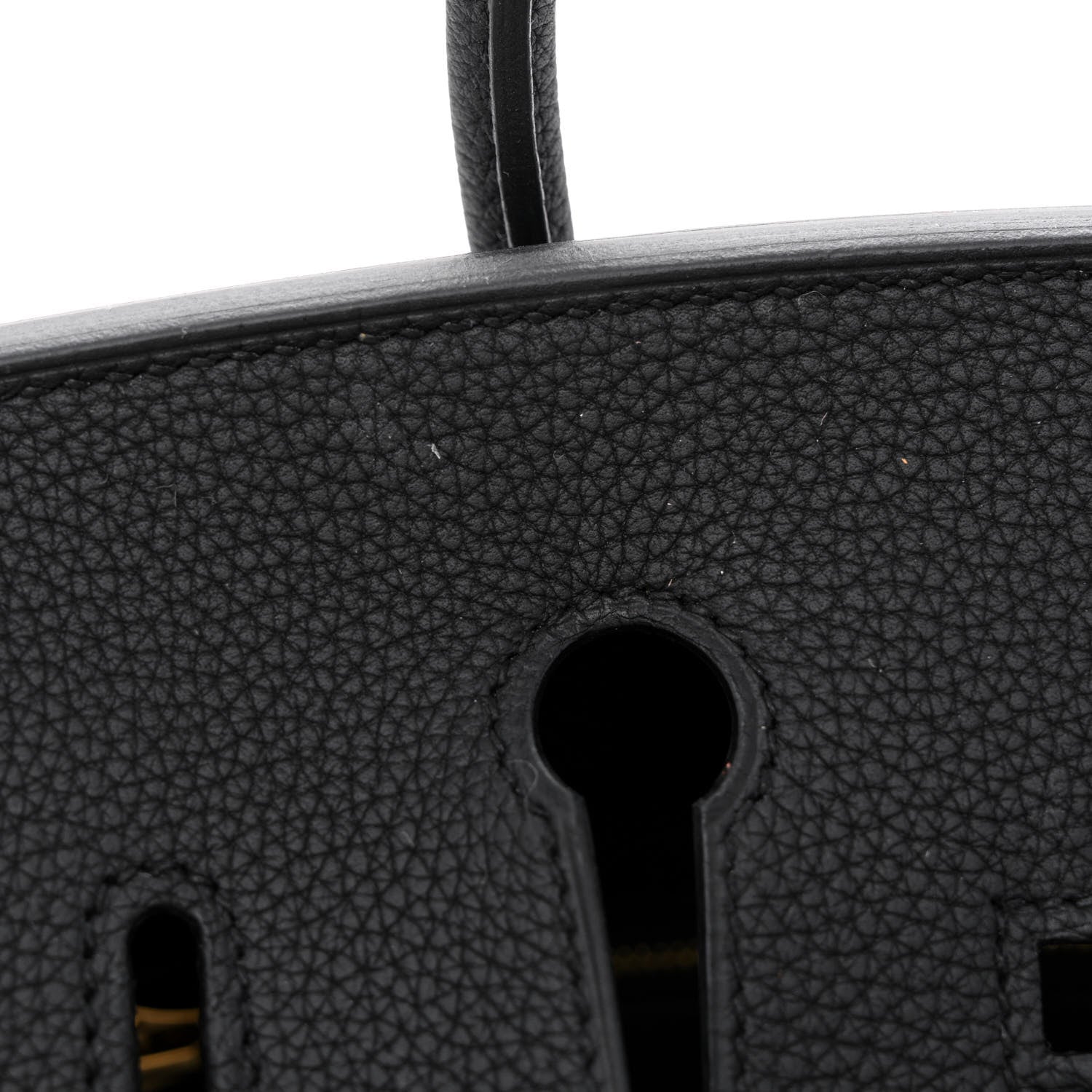 Hermes Togo Birkin 25 Black 12 of 13