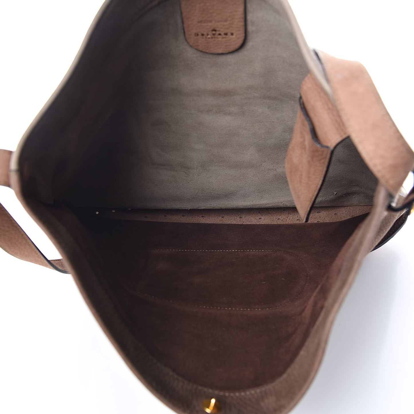 Nubuck Le Pin Shoulder Bag Brown