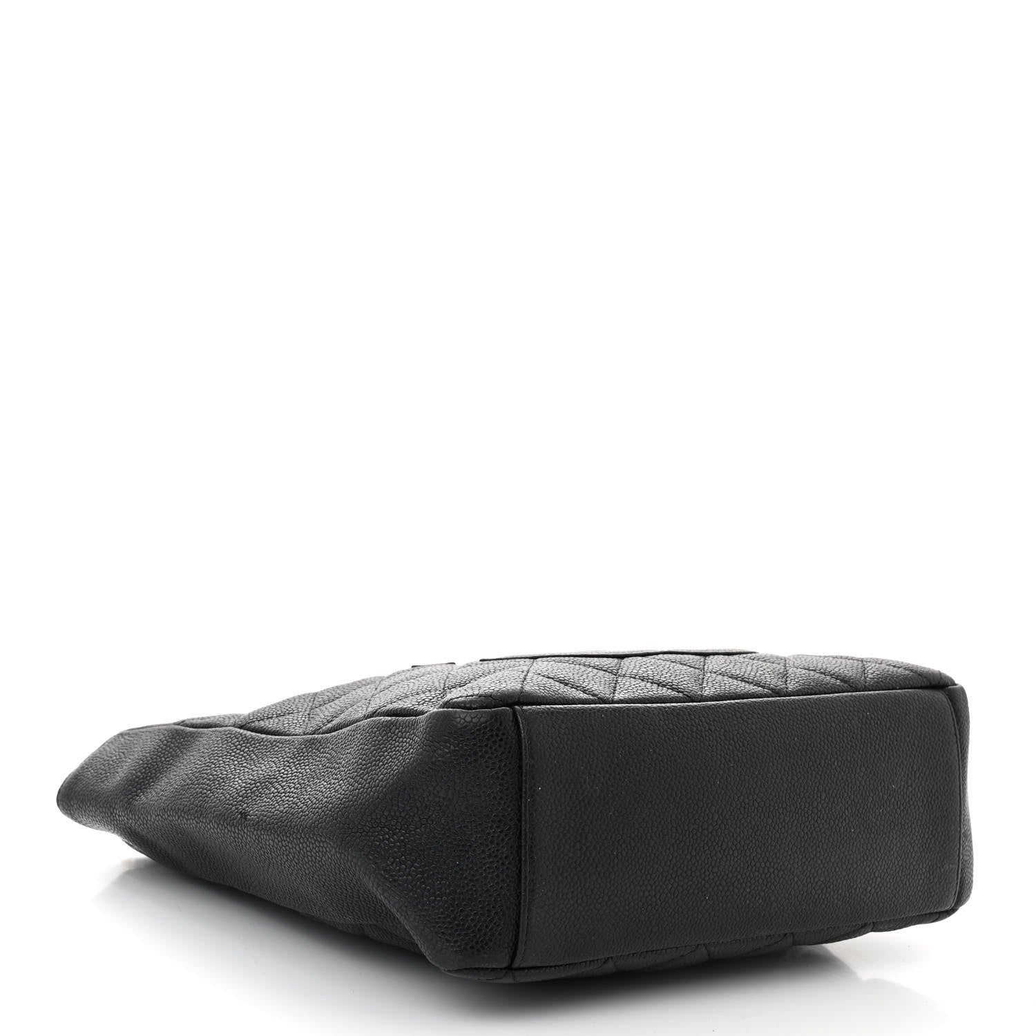 Chanel Caviar Quilted Petit Shopping Tote PST Black 4 of 17