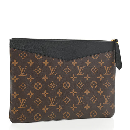 Louis Vuitton Monogram Daily Pouch Black 3 of 8