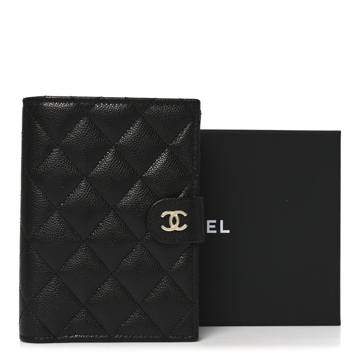 Chanel Caviar Quilted Passport Holder Black 8 of 8
