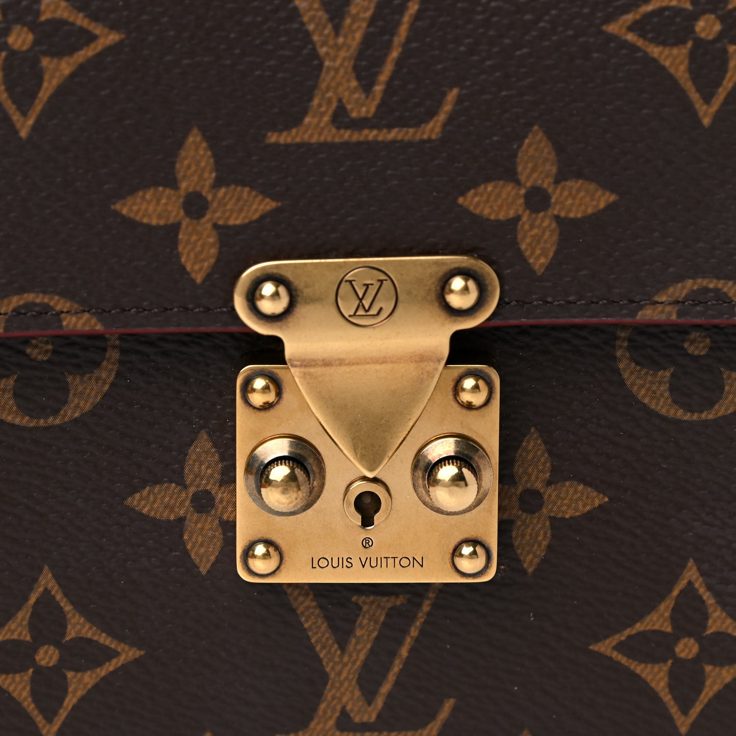 Monogram S Lock Belt Pouch MM