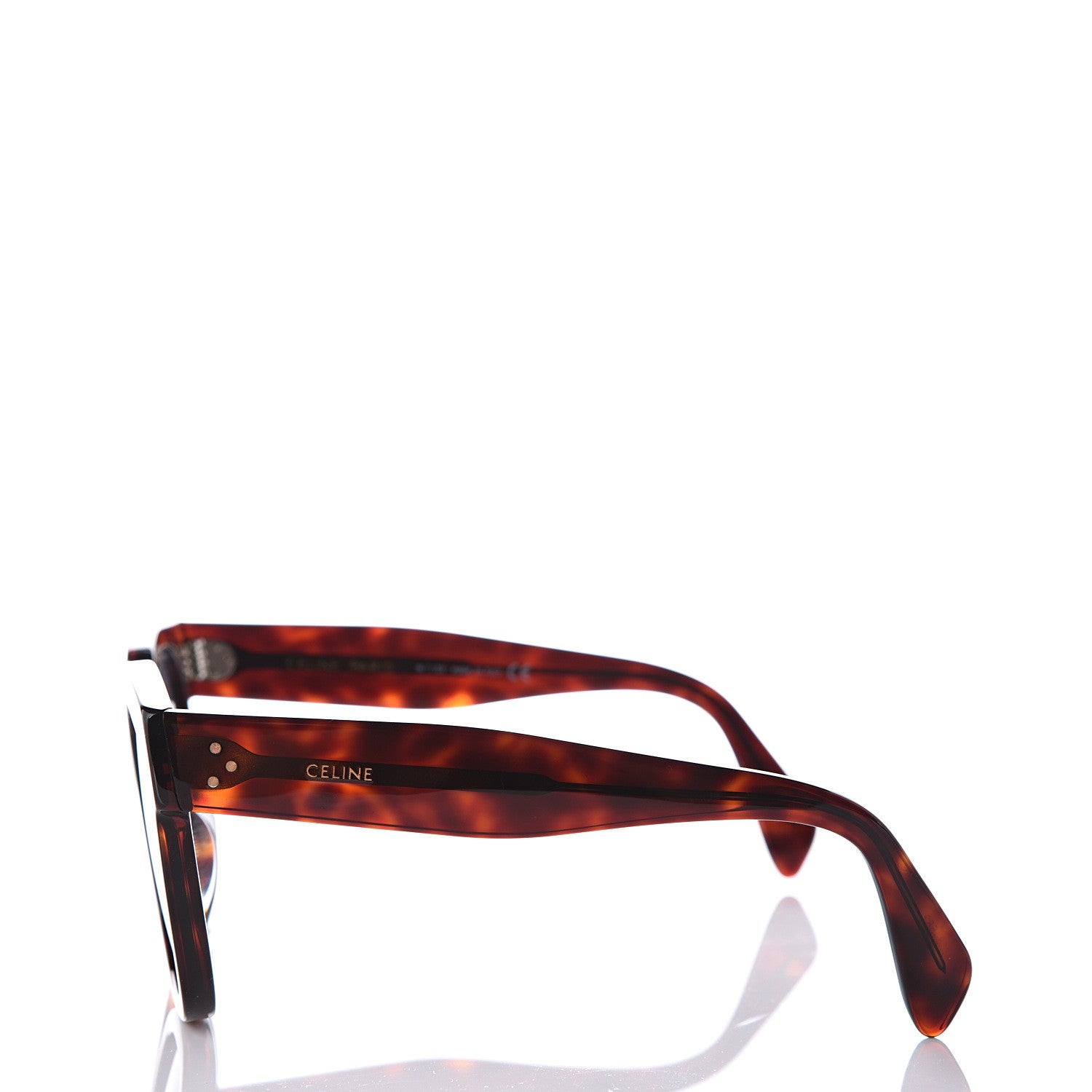 Celine New Audrey CL4002UN Sunglasses Tortoise 3 of 8