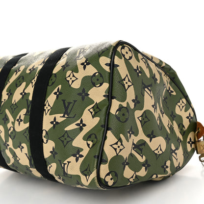 Louis Vuitton Monogramouflage Speedy 35 10 of 11