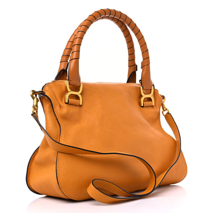 Chloe Calfskin Medium Marcie Satchel Sugar 2 of 11