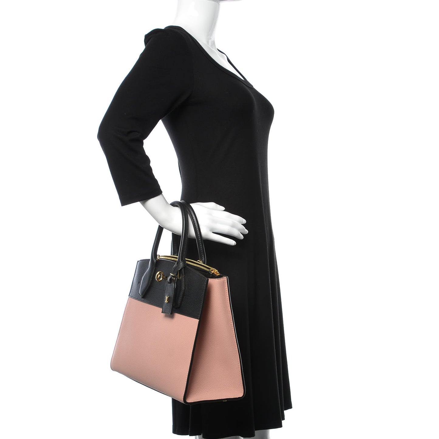 Calfskin City Steamer MM Magnolia Black
