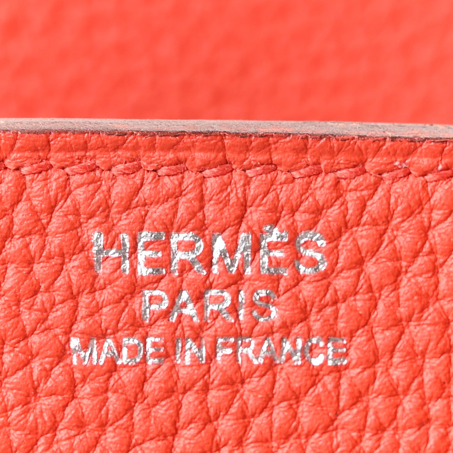Hermes Togo Birkin 30 Capucine 6 of 10