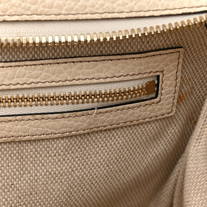 Gucci Dollar Calfskin Medium Soho Top Handle Satchel Blue Hibiscus Red Mystic White 16 of 20