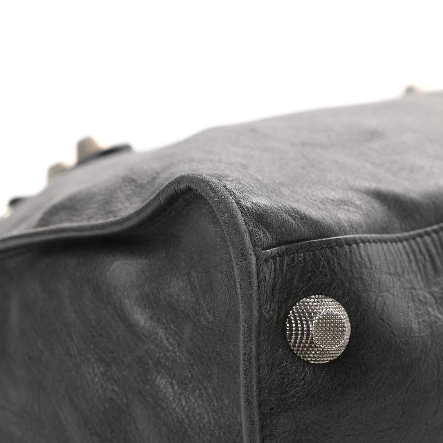 Balenciaga Agneau Giant 21 Silver Hardware Work Black 11 of 18