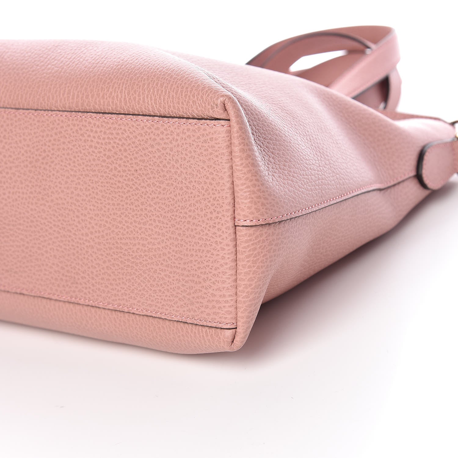 Gucci Calfskin Bamboo Tassel Top Handle Tote Soft Pink 8 of 13