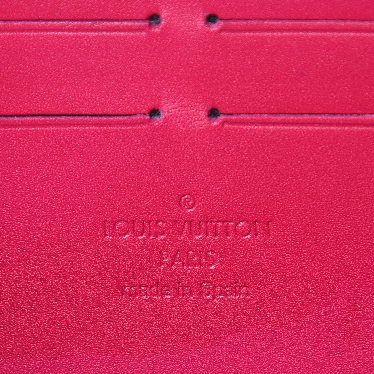 Louis Vuitton Vernis Ikat Zippy Wallet Rose Indien 6 of 13