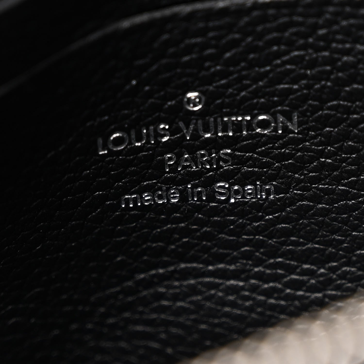 Louis Vuitton Soft Calfskin My Lockme Chain Pochette Black 5 of 8