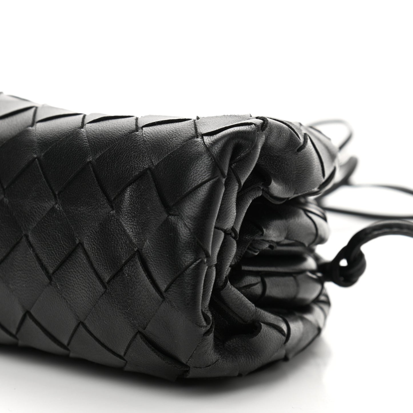 Nappa Intrecciato The Mini Pouch Black