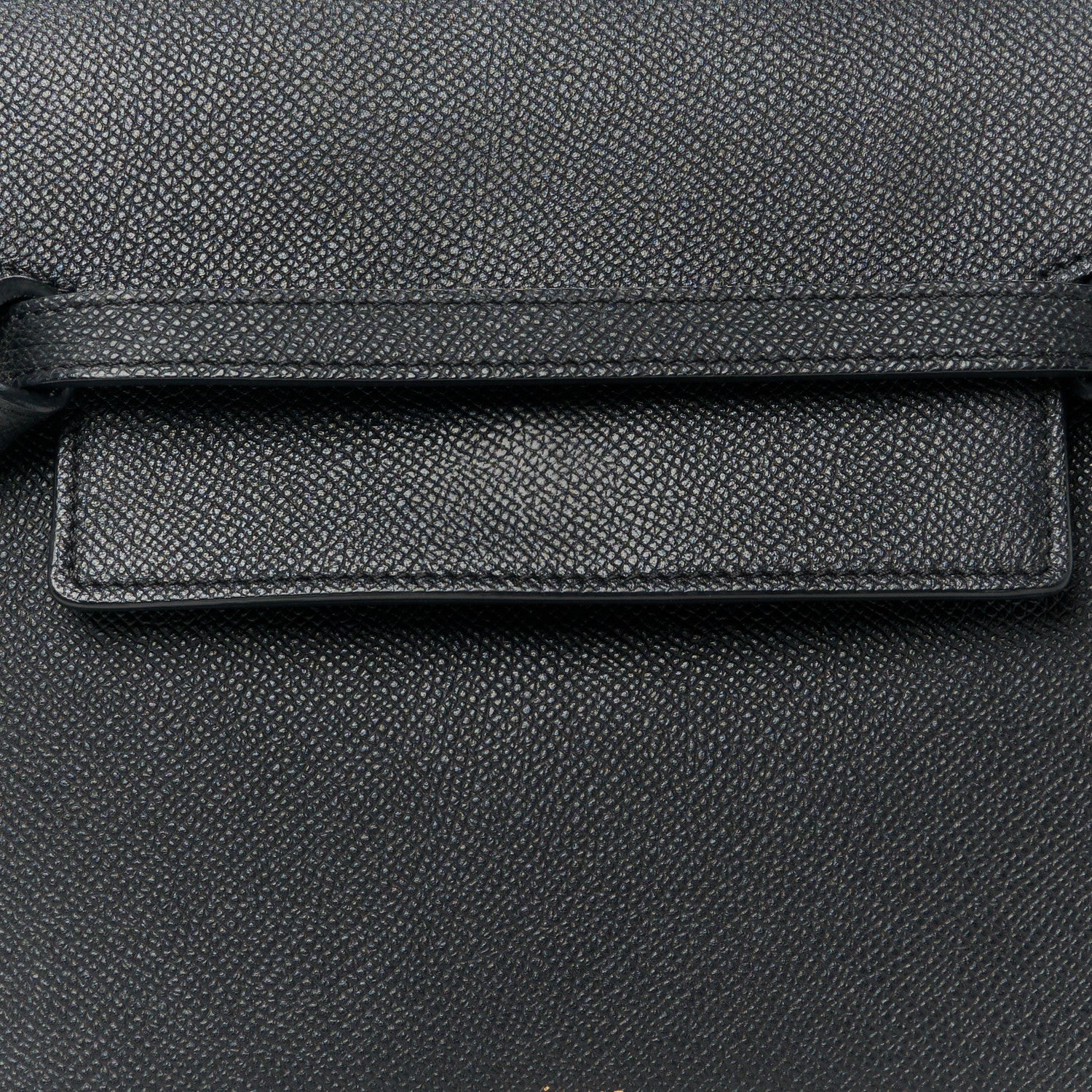 Celine Grained Calfskin Micro Belt Bag Black 9 of 11
