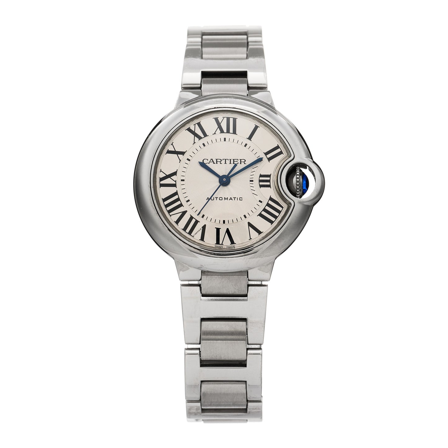 Stainless Steel 33mm Ballon Bleu De Cartier Automatic Watch