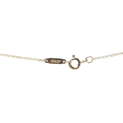 Tiffany 18K Yellow Gold Heart Key Pendant Necklace 4 of 6